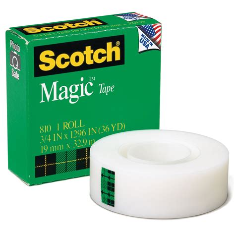 Using 3M Scotch Magic Tape to Hang Pictures and Decorations